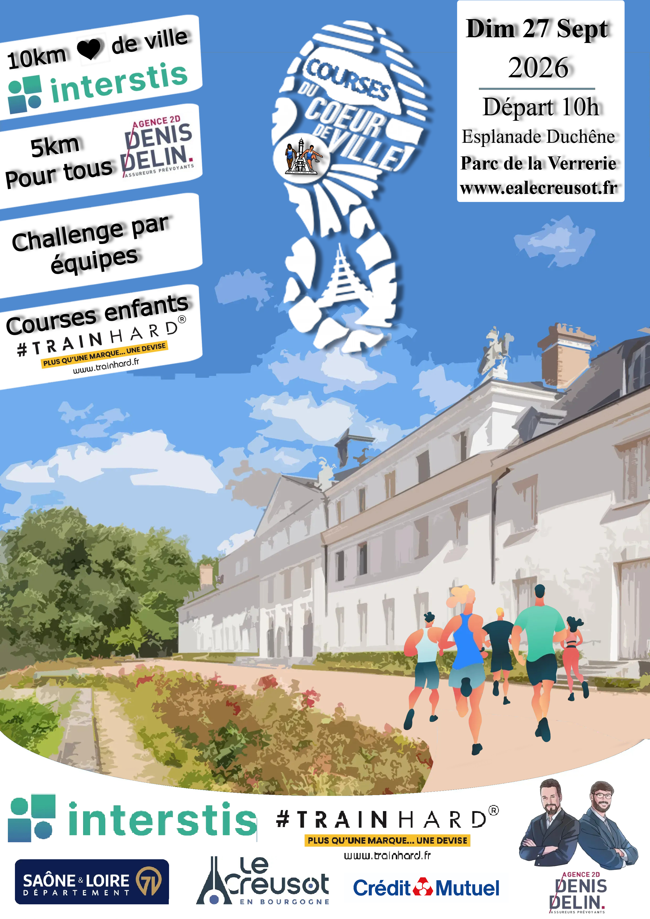 Préparer les Courses du Cœur de Ville – 10km du Creusot